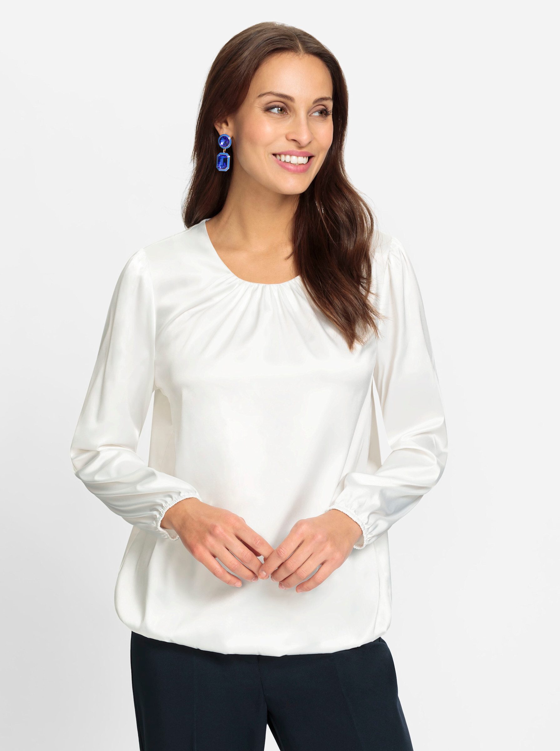 Lady Satinbluse günstig online kaufen