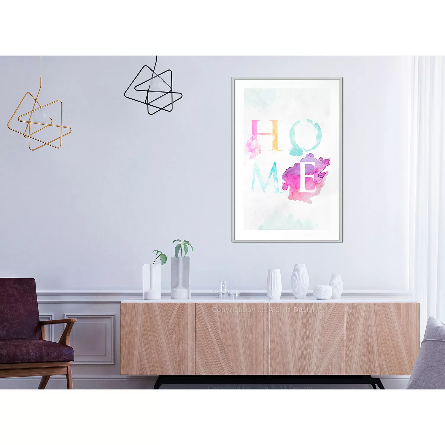 home24 Poster Rainbow Home günstig online kaufen