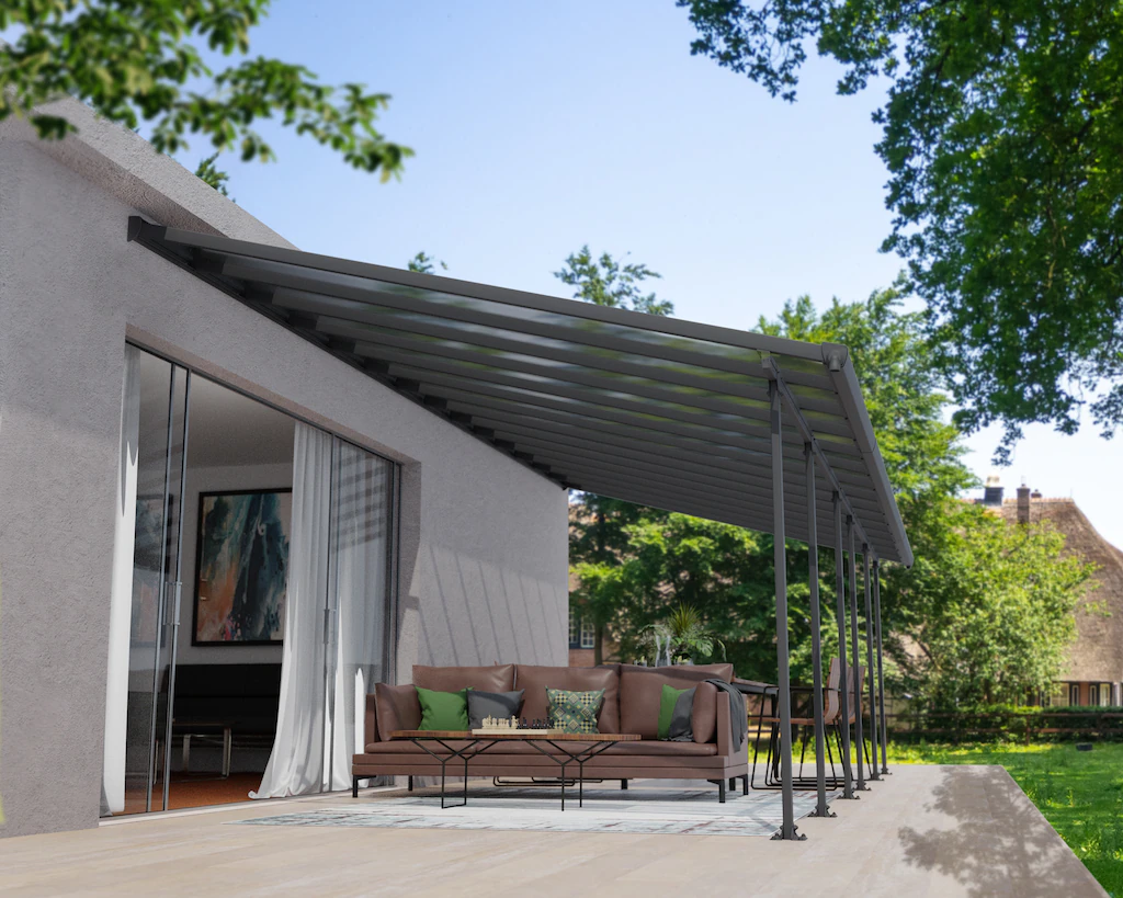 Palram - Canopia Terrassendach "Feria Alu Terrassenüberdachung", einfache D günstig online kaufen