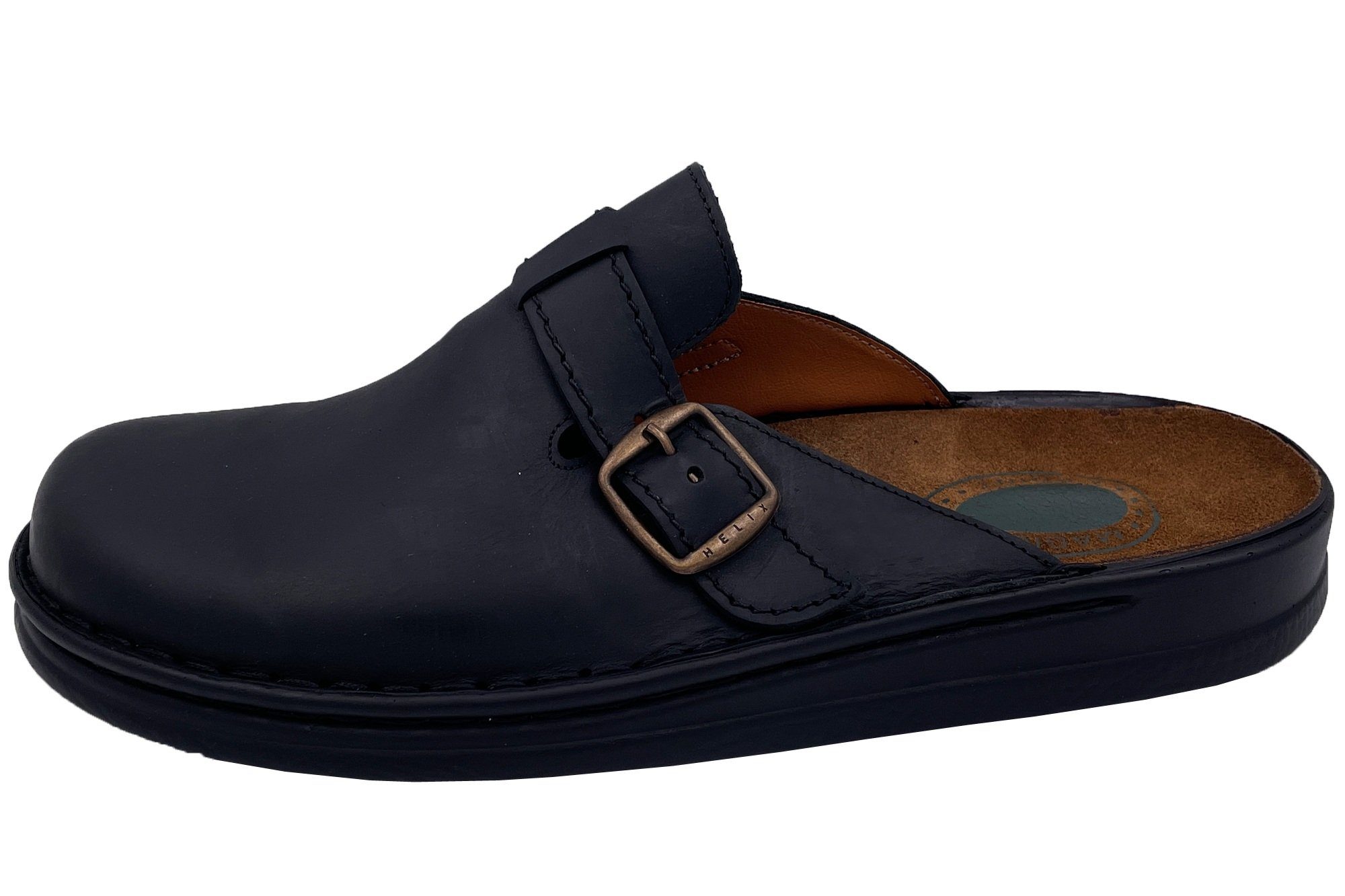 Helix Herren Leder Pantolette Clog günstig online kaufen