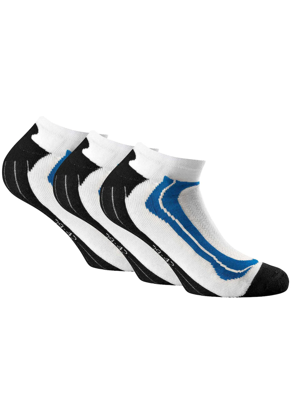 Rohner Socks Kurzsocken "Socken Sneaker Sport 3er Pack 3er Pack" günstig online kaufen