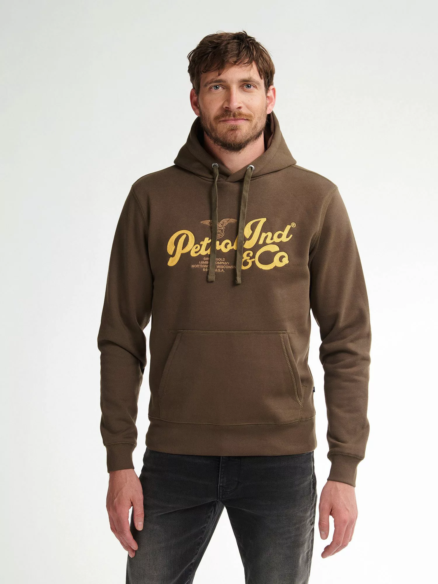 Petrol Industries Sweatshirt Hoodie mit Aufdruck günstig online kaufen