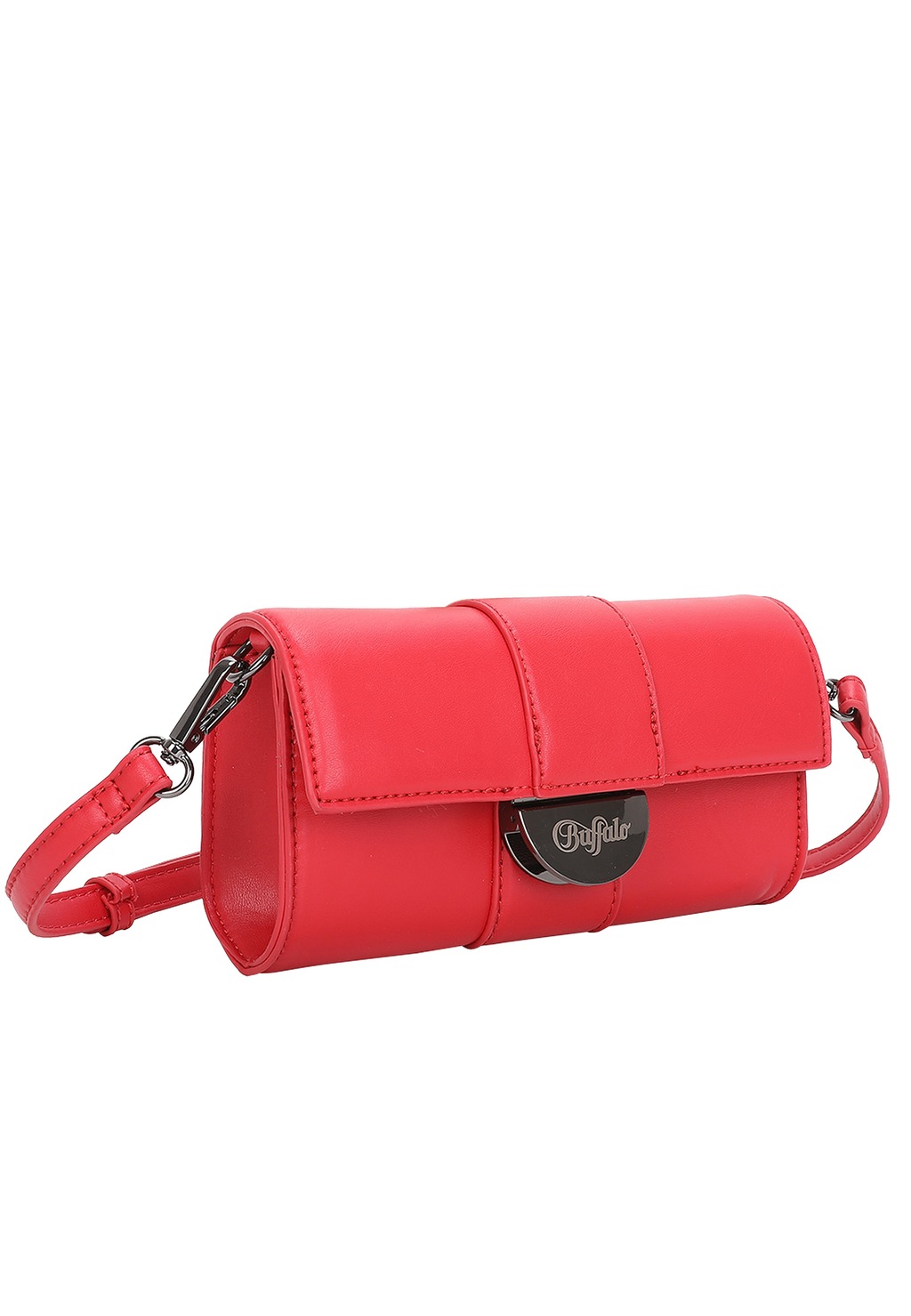 Buffalo Clutch "Curve Night", mit dekorativem Clip-Metallverschluss günstig online kaufen