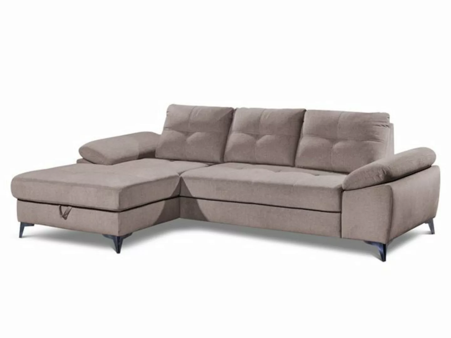 HARPER Polsterecke Polsterecke HARPER BILBAO BB 170x270 cm rosa Ecksofa Woh günstig online kaufen