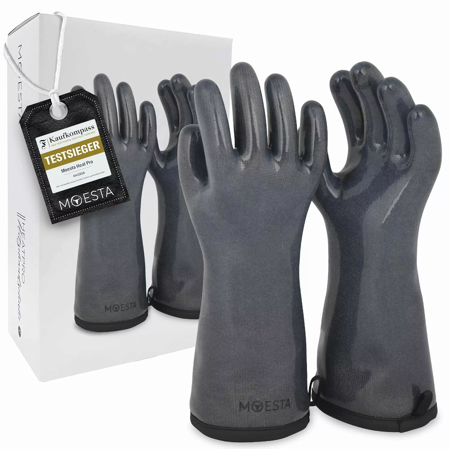 Moesta BBQ Grillhandschuhe HeatPro Hitzehandschuhe - günstig online kaufen