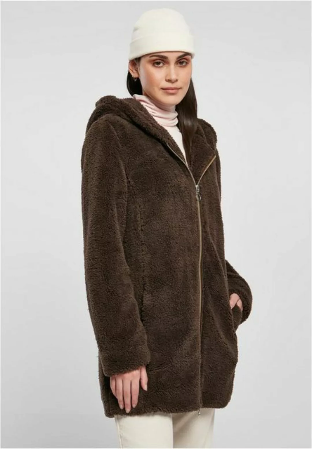 URBAN CLASSICS Allwetterjacke Urban Classics Damen Ladies Sherpa Jacket (1- günstig online kaufen