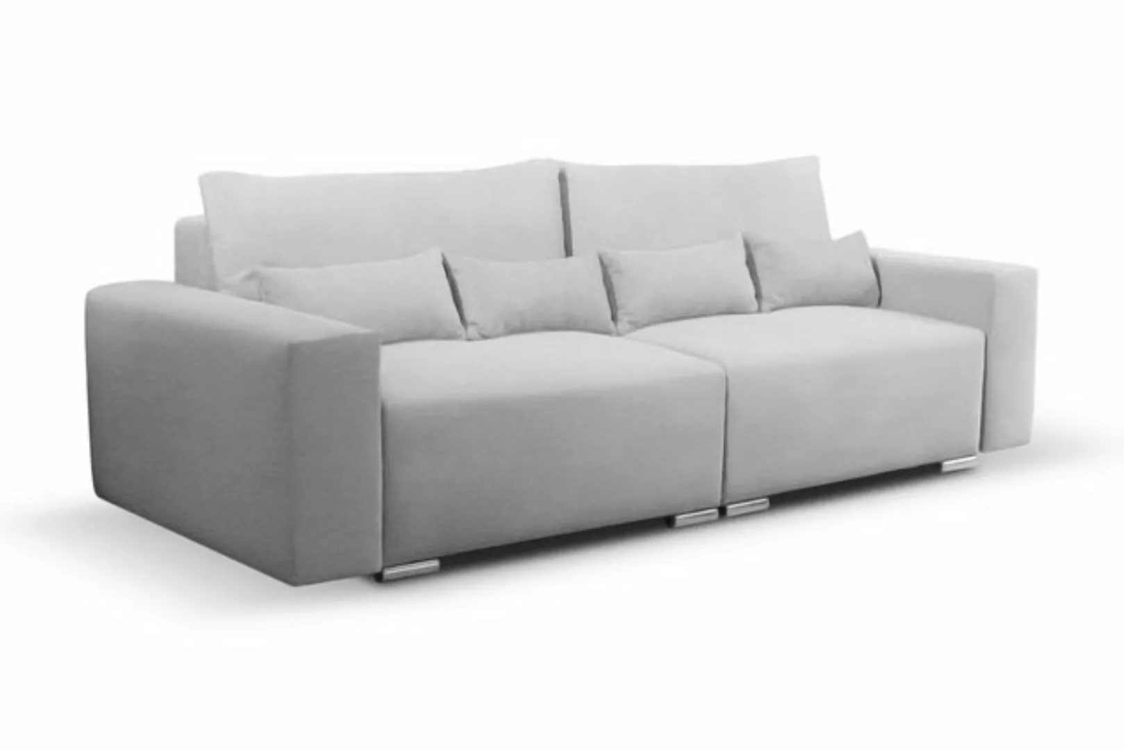 Stylefy 3-Sitzer Korfu, Sofa, 2-Sitzer, Bettfunktion günstig online kaufen