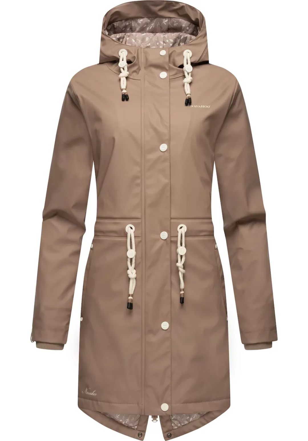 Navahoo Regenjacke "Flower of Ocean", mit Kapuze, Wasserdichter Damen Outdo günstig online kaufen