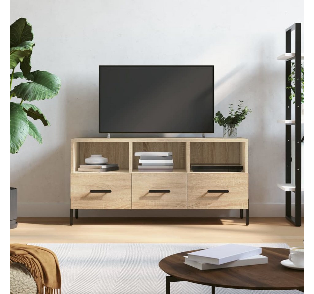 vidaXL TV-Schrank TV-Schrank Sonoma Eiche 102x36x50 cm Spanplatte günstig online kaufen