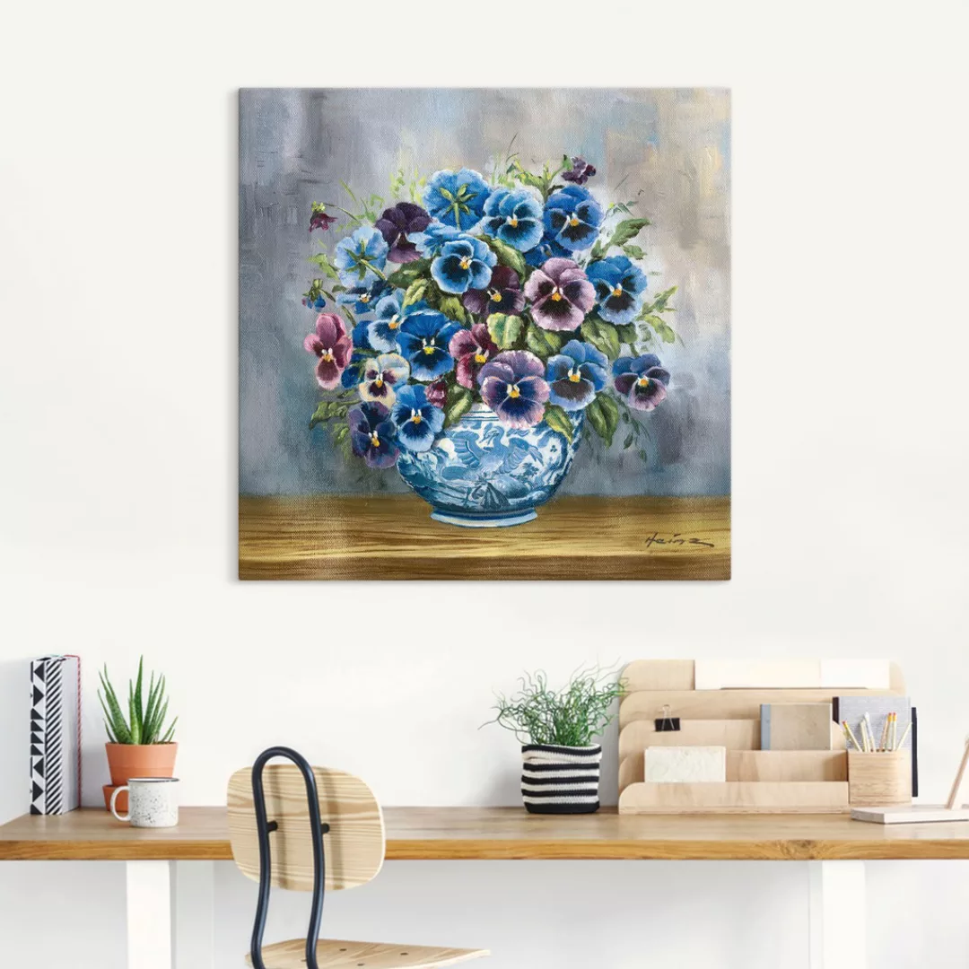 Artland Wandbild "Stiefmütterchen", Blumenbilder, (1 St.), als Alubild, Out günstig online kaufen