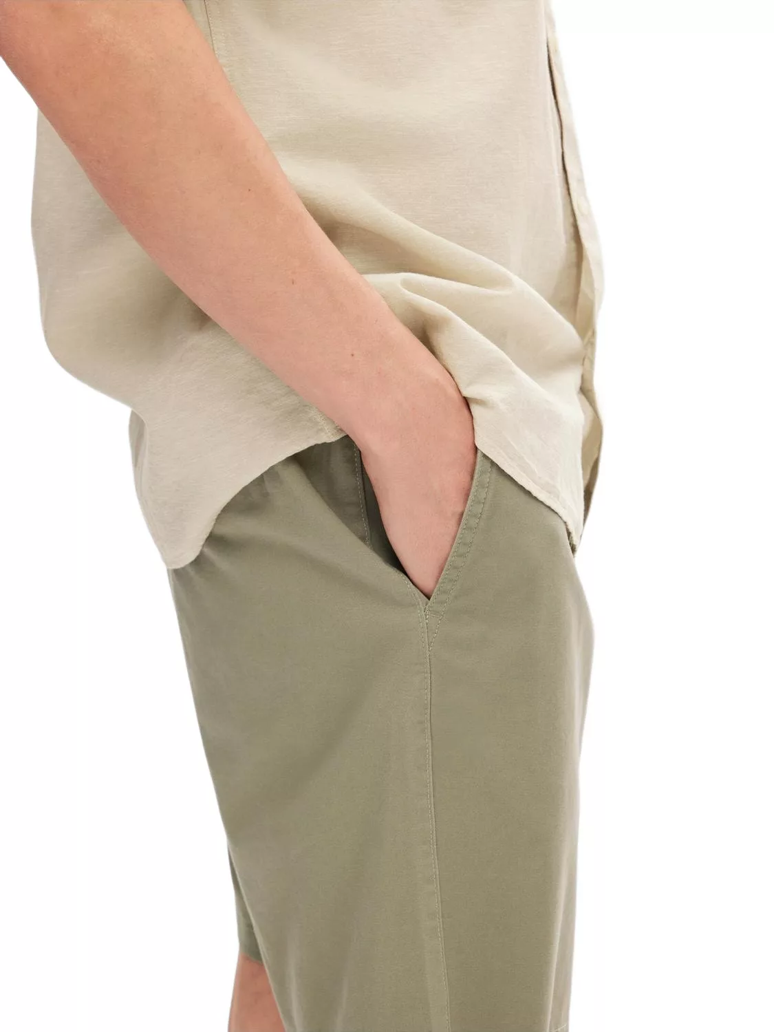 Selected Herren Chino Shorts SLHREGULAR BILL FLEX Regular Fit günstig online kaufen