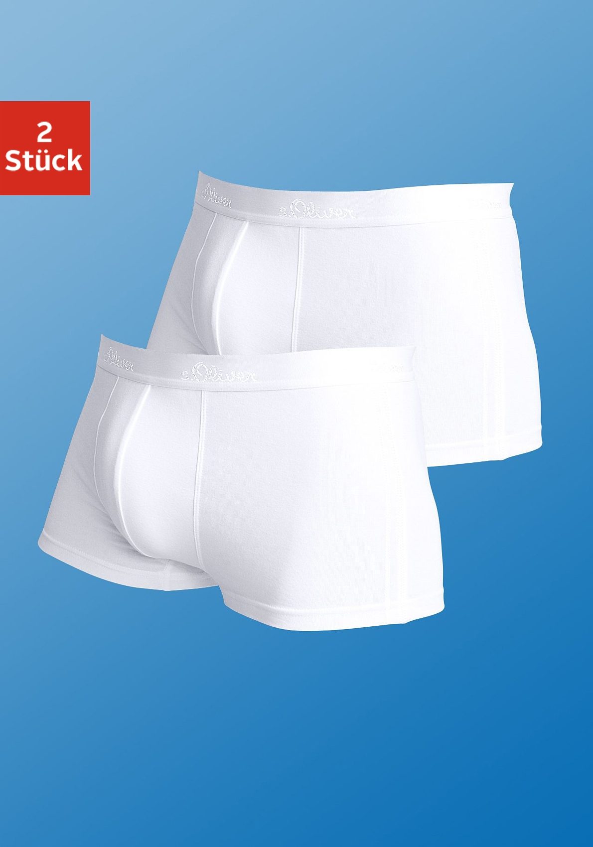 s.Oliver Boxershorts, (Packung, 2 St.) günstig online kaufen