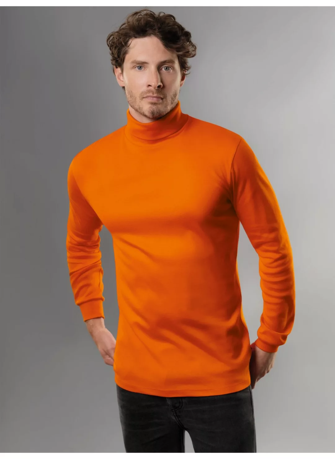 Trigema Rollkragenshirt TRIGEMA Langarm Ski- und Sport-Rollkragenpullover ( günstig online kaufen