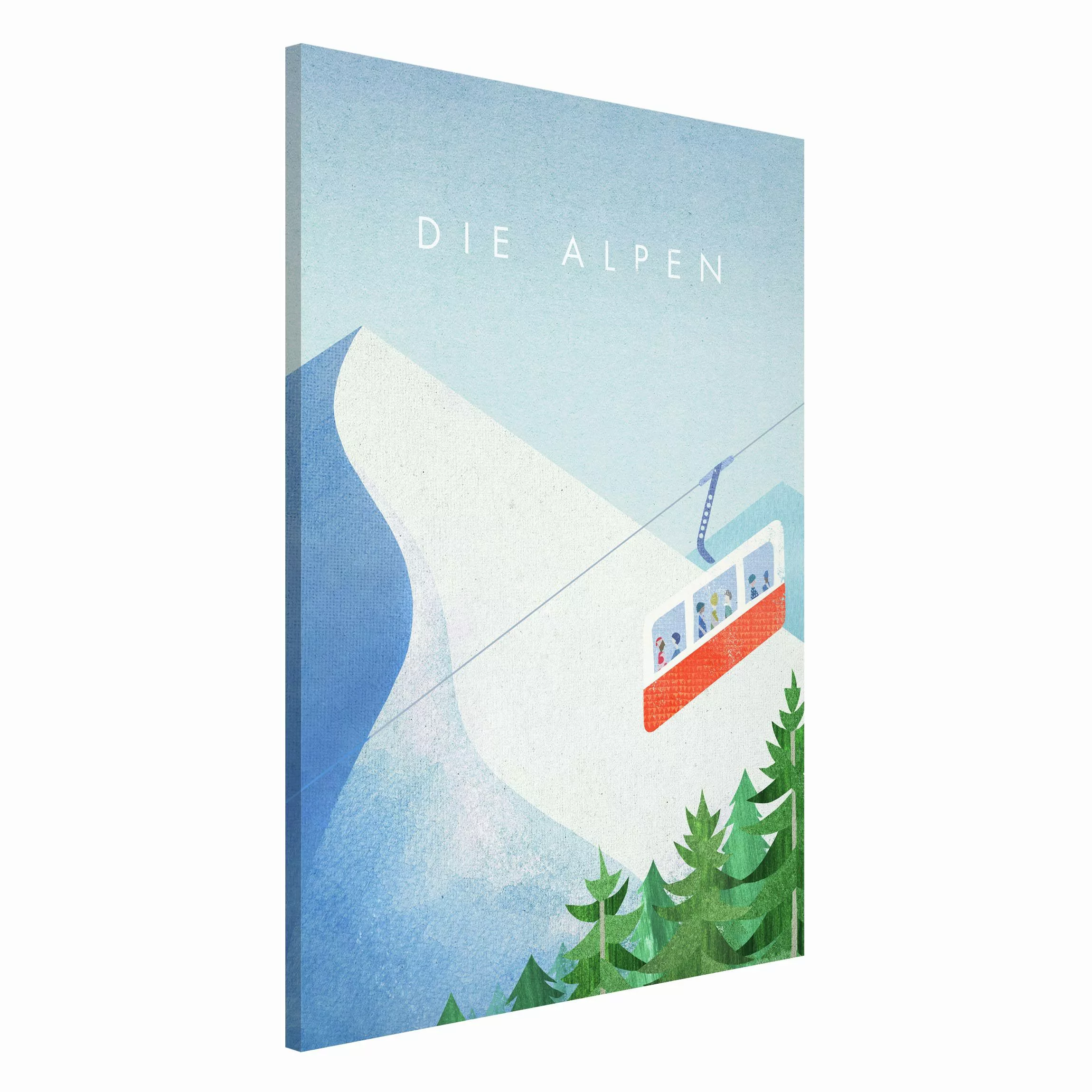Magnettafel Reiseposter - Alpen günstig online kaufen