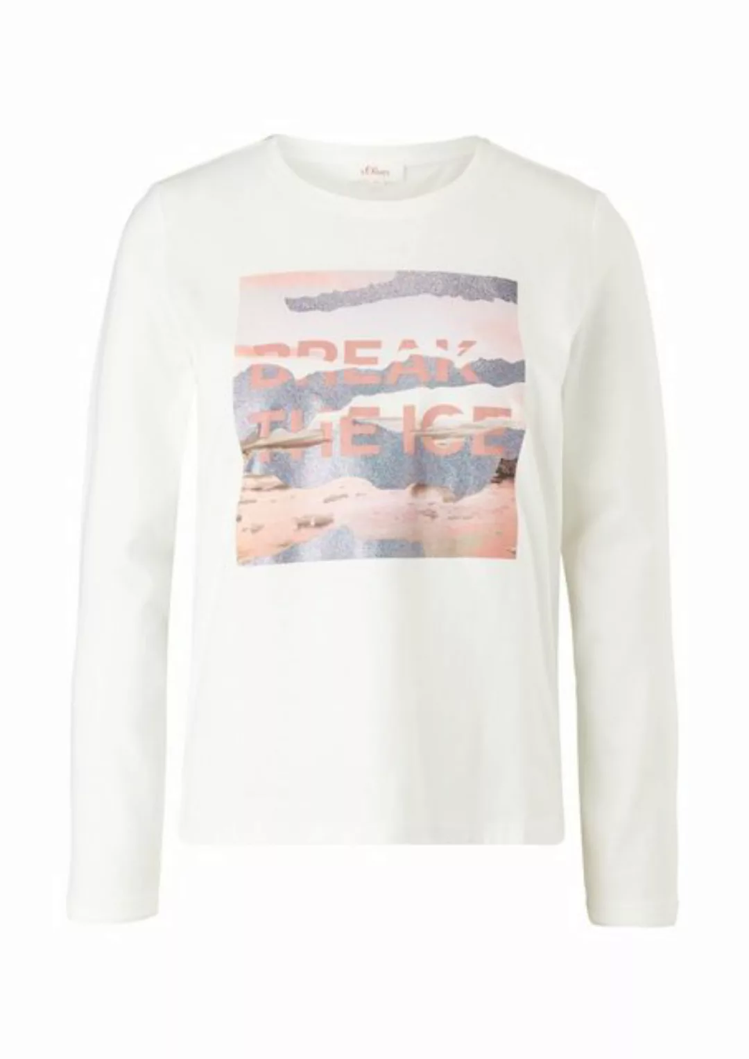 s.Oliver Kurzarmshirt T-Shirt langarm günstig online kaufen