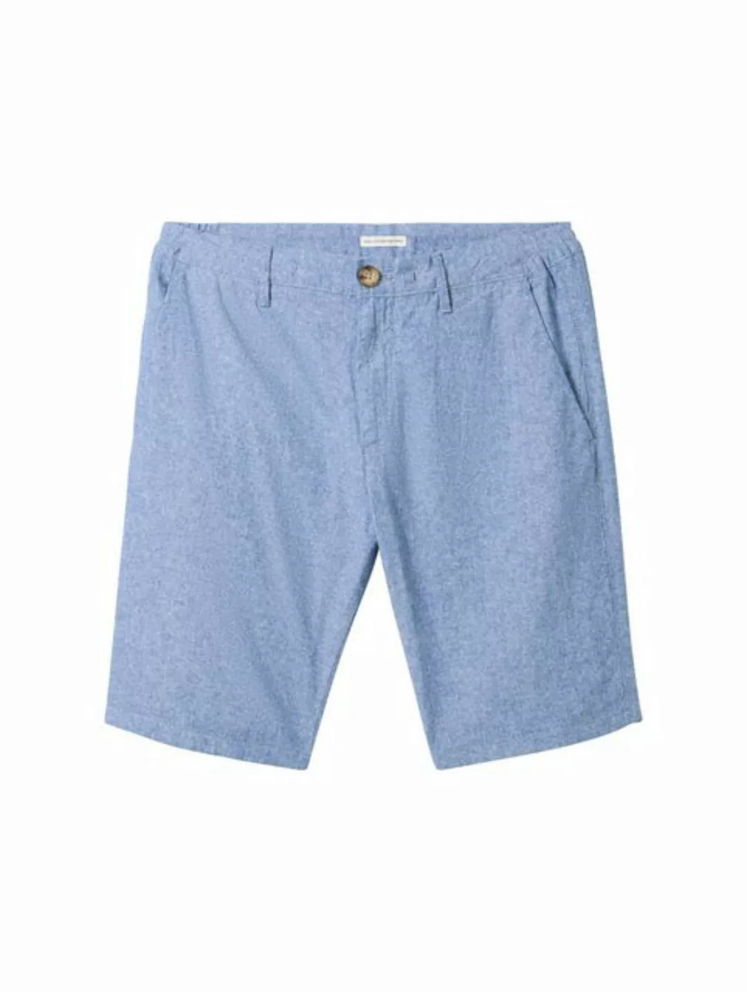 TOM TAILOR Bermudas Regular Shorts mit Leinen günstig online kaufen