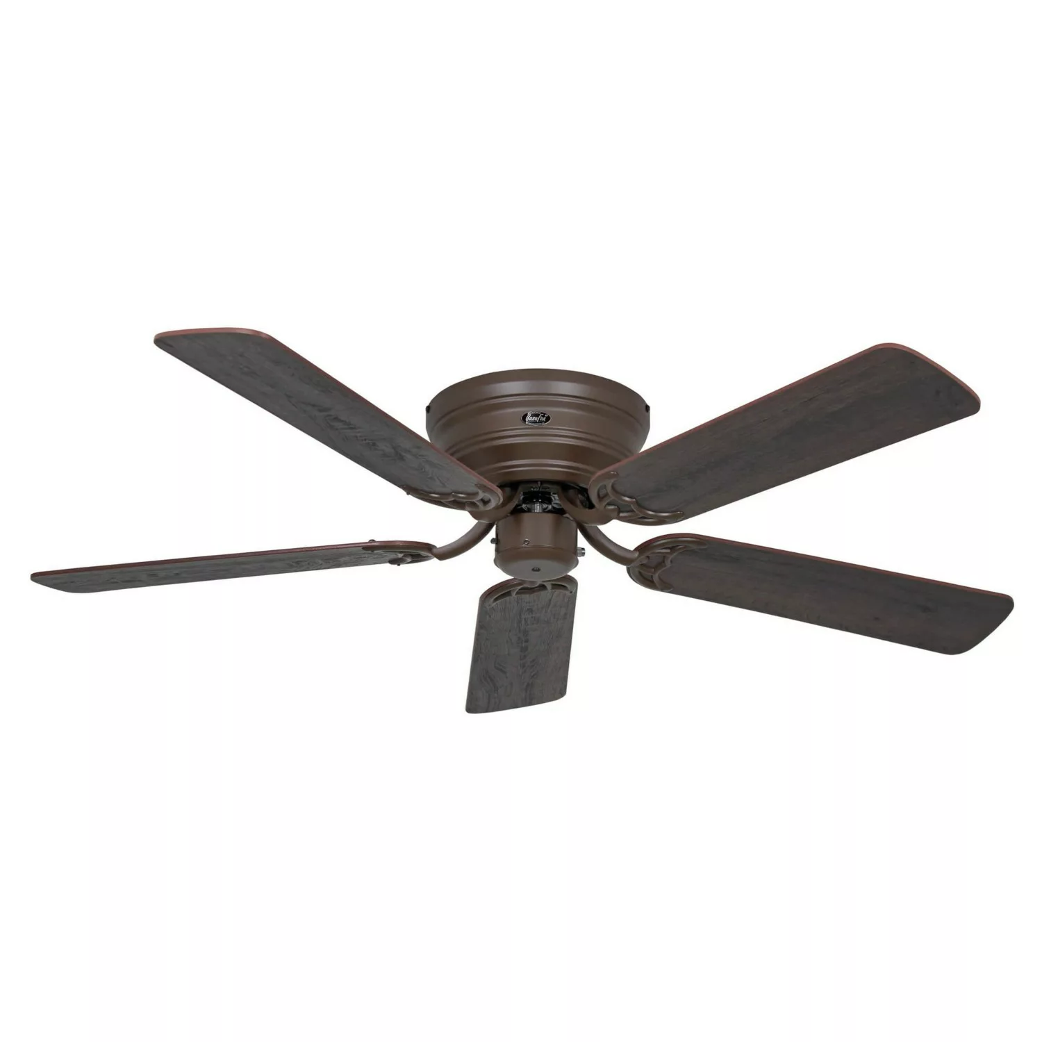 Deckenventilator Classic Flat III bronze Ø 132 cm günstig online kaufen