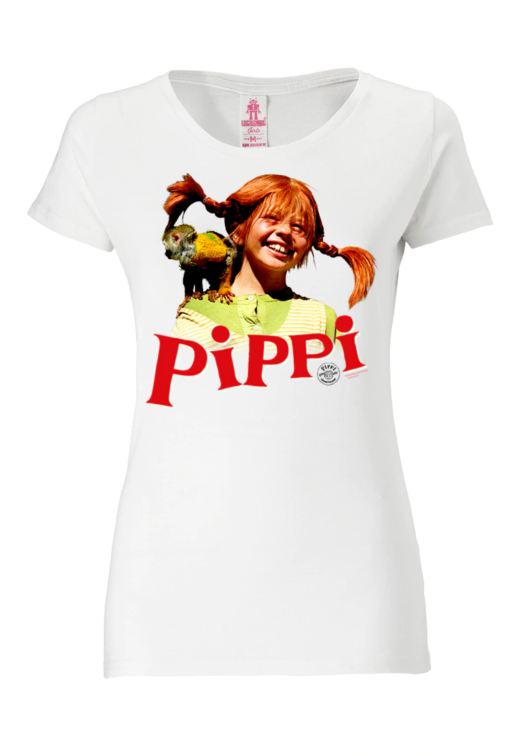 LOGOSHIRT T-Shirt "Pippi Langstrumpf Herr Nilsson", im Retro-Look günstig online kaufen