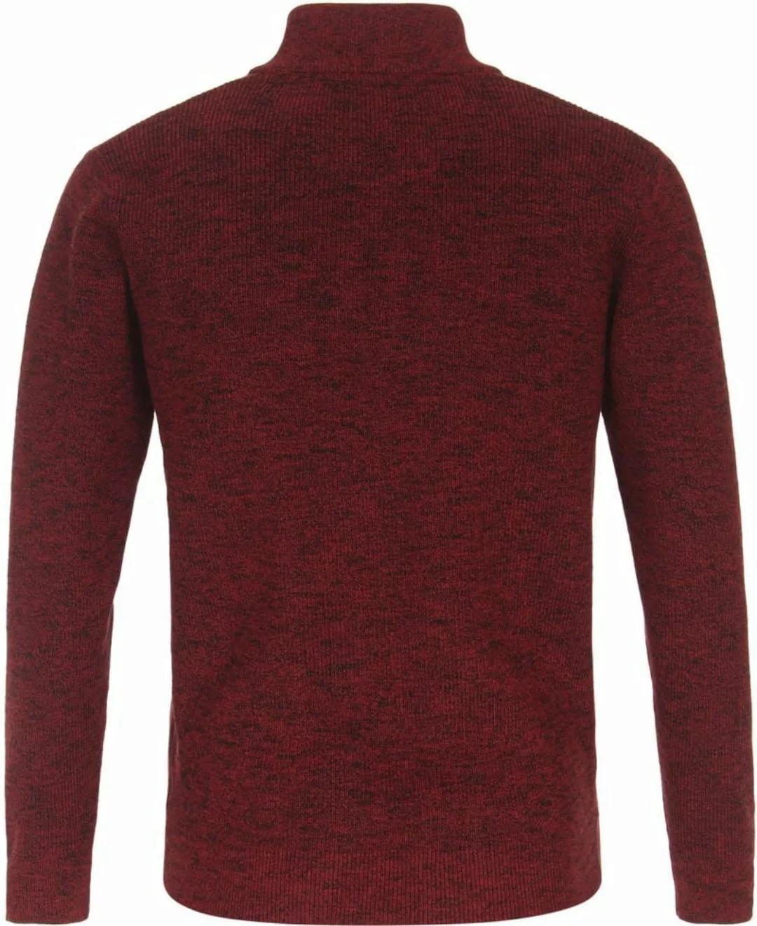 Casa Moda Halfzip Pullover Rot - Größe L günstig online kaufen