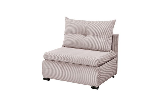 ED EXCITING DESIGN Schlafsofa "Charlie", frei im Raum stellbar, mit Bettkas günstig online kaufen