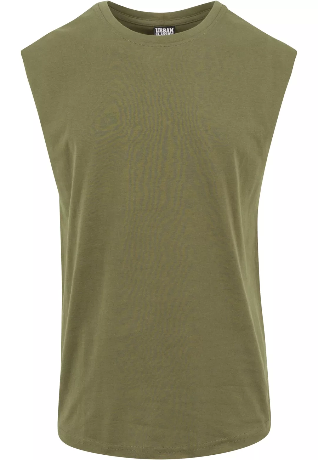 URBAN CLASSICS T-Shirt "Urban Classics Herren Open Edge Sleeveless Tee" günstig online kaufen