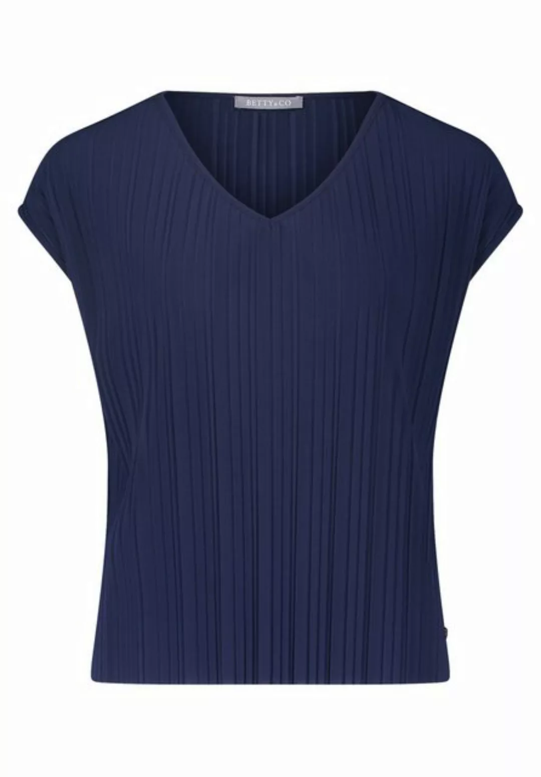 Betty&Co Shirtbluse Shirt Kurz ohne Arm günstig online kaufen