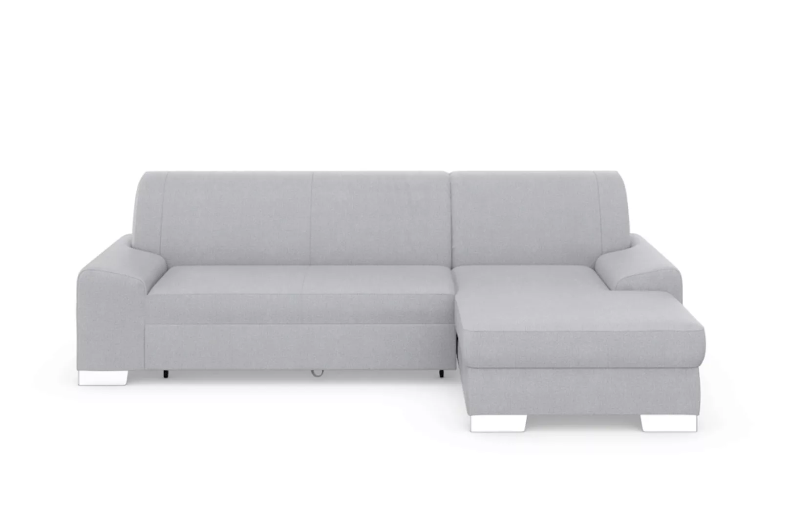 DOMO collection Ecksofa "Anzio L-Form", wahlweise mit Bettfunktion und Fede günstig online kaufen