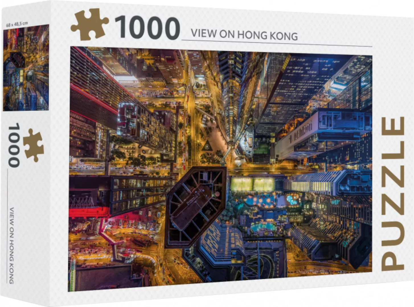 Puzzle Hong Kong Karton 1000 Teile günstig online kaufen