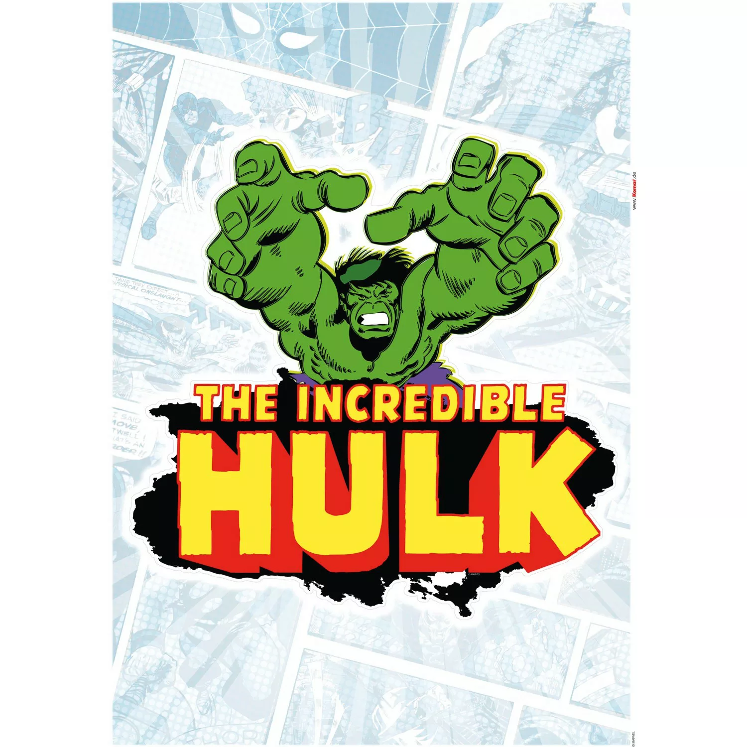 Komar Deko-Sticker Hulk Classic 50 x 70 cm günstig online kaufen