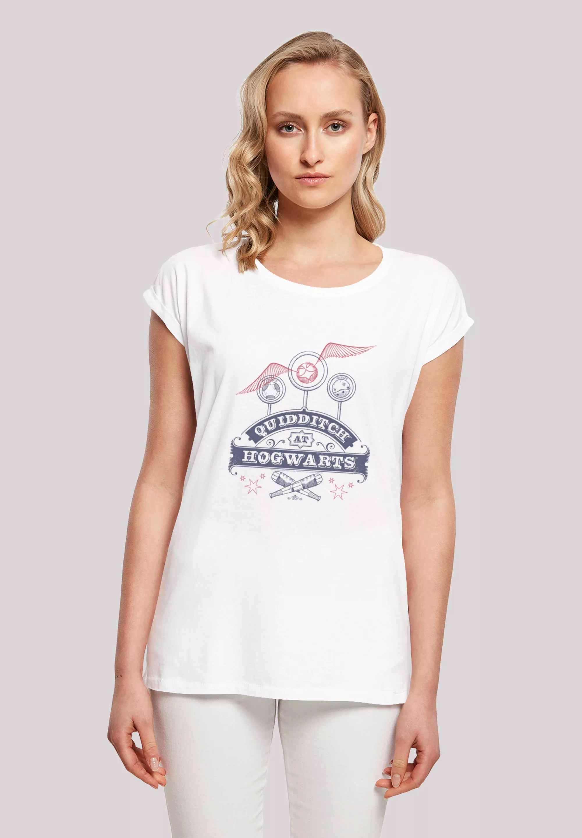F4NT4STIC T-Shirt "Harry Potter Quidditch At Hogwarts" günstig online kaufen