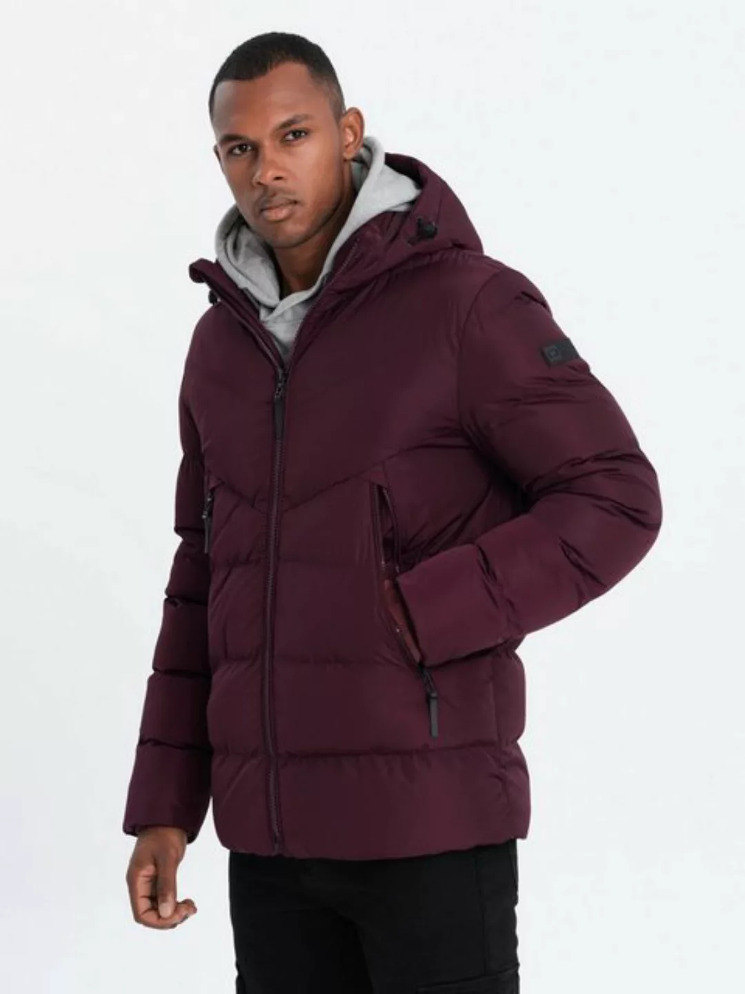 OMBRE Steppjacke Gesteppte Winterjacke für Männer günstig online kaufen