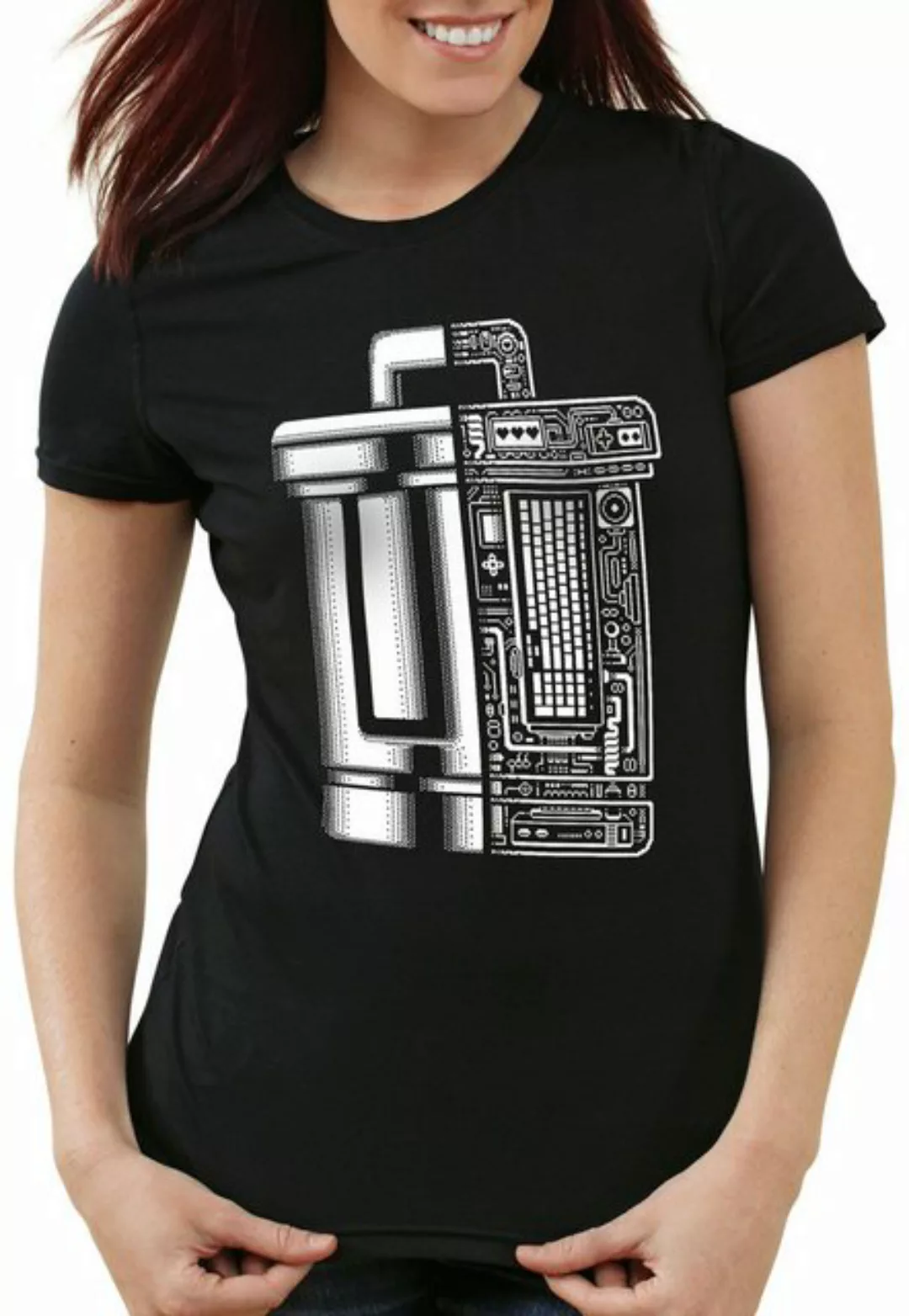 style3 T-Shirt Papierkorb Trash retro computer classic günstig online kaufen