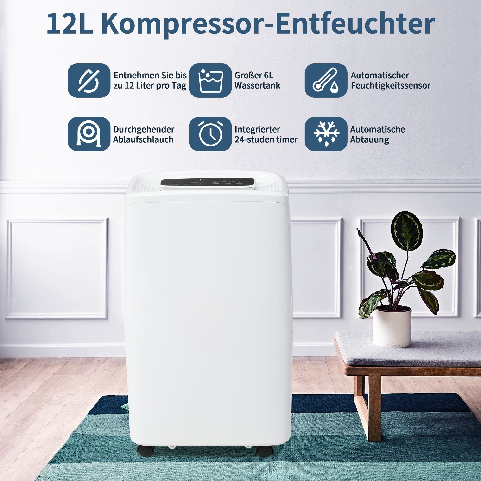 Merax Luftentfeuchter elektrisch inkl. Timer mit günstig online kaufen