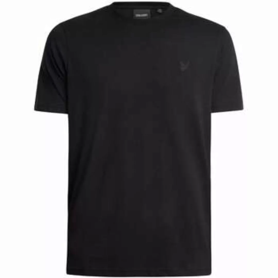Lyle & Scott  T-Shirts & Poloshirts TS2255TON SUPERFINE-Z865 JET BLACK günstig online kaufen