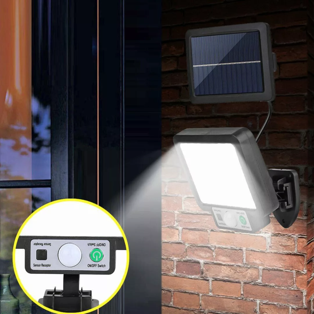 oyajia LED Solarleuchte 56 LEDs Strahler günstig online kaufen