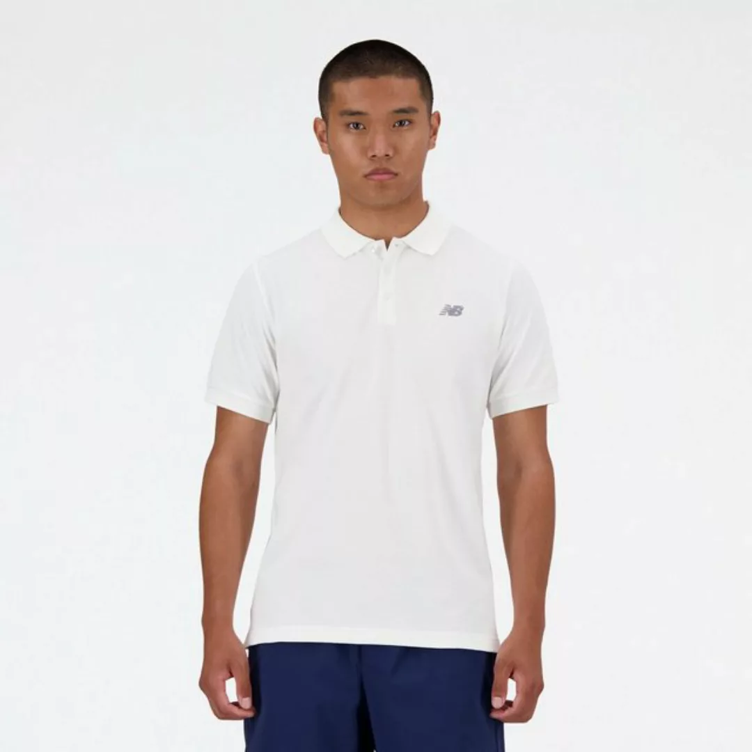 New Balance Poloshirt Cotton Polo WHITE WT günstig online kaufen