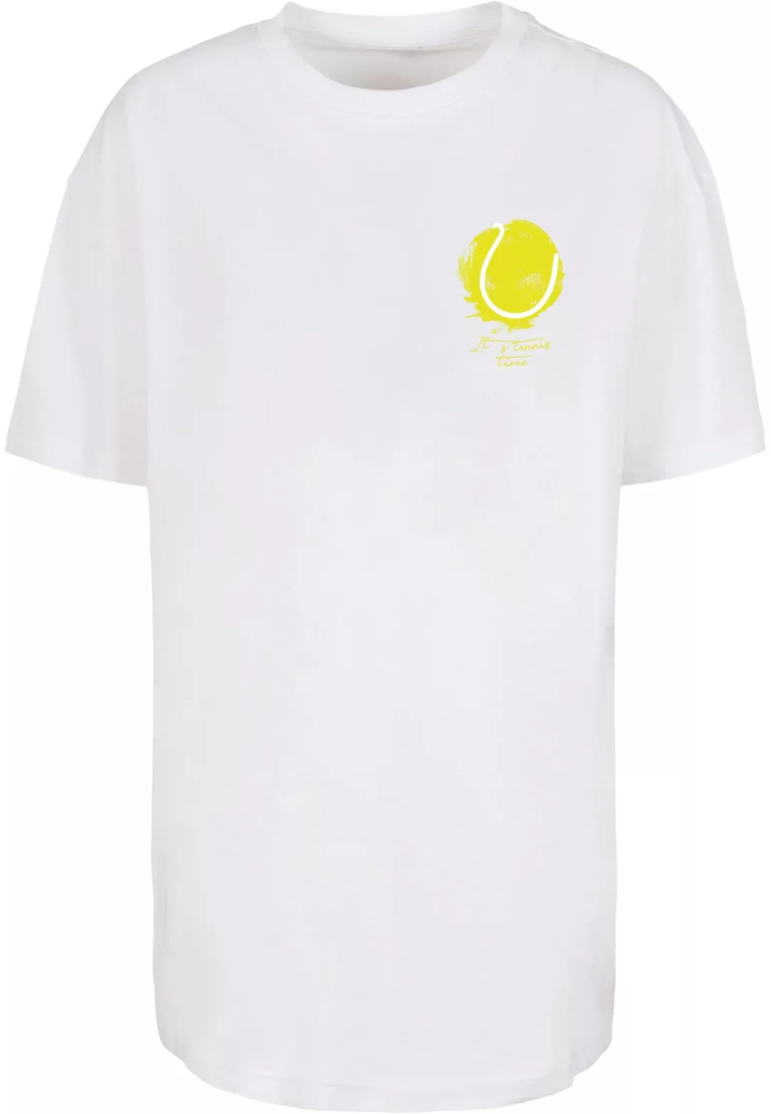 Merchcode T-Shirt "Merchcode Damen Ladies Its Tennis Time Boyfriend Tee" günstig online kaufen