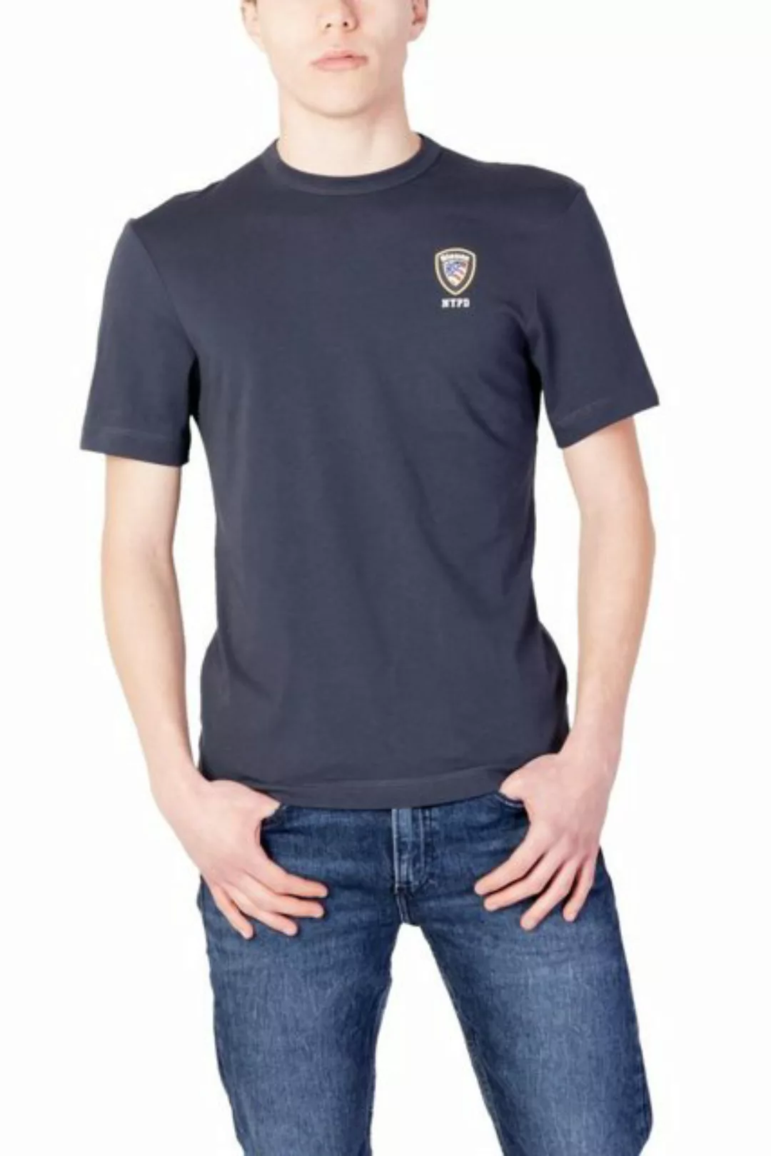 Blauer T-Shirt günstig online kaufen