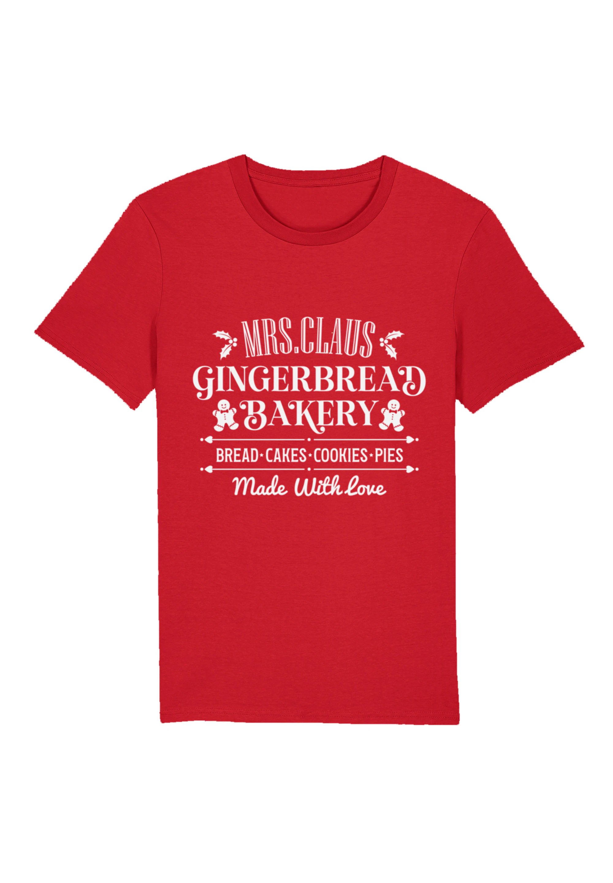 F4NT4STIC T-Shirt "Santas Gingerbread Bakery Weihnachten", Premium Qualität günstig online kaufen