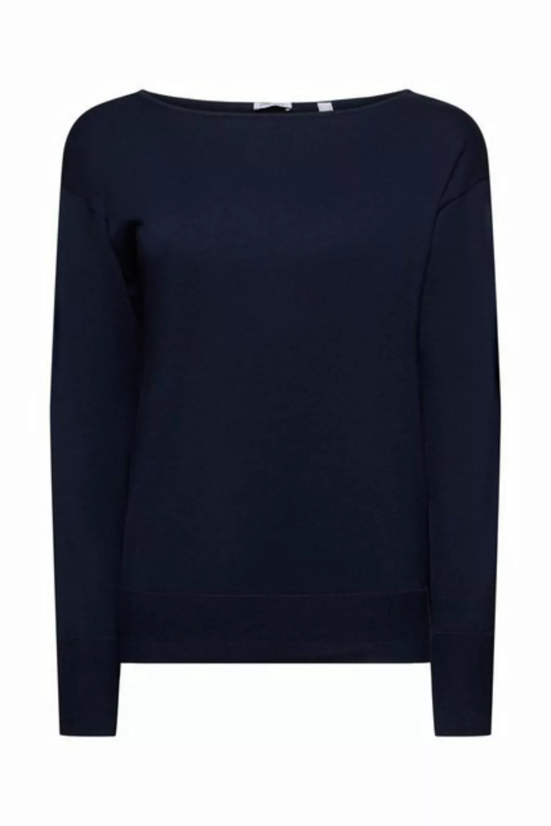 Esprit Sweatshirt Gestreiftes Sweatshirt mit Rundhalsausschnitt (1-tlg) günstig online kaufen