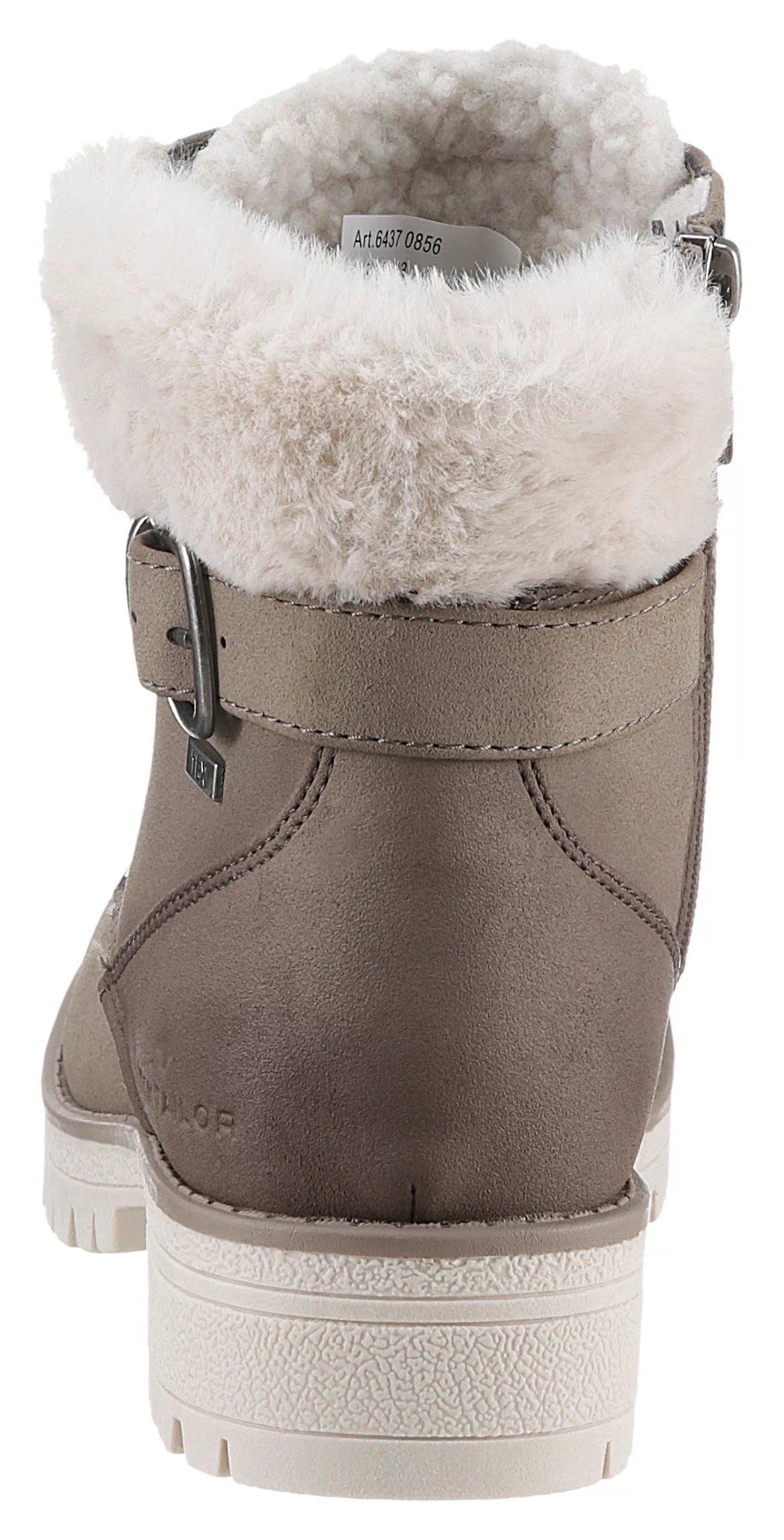 TOM TAILOR Winterboots, Blockabsatz, Schnürboots, Winterstiefelette, modisc günstig online kaufen