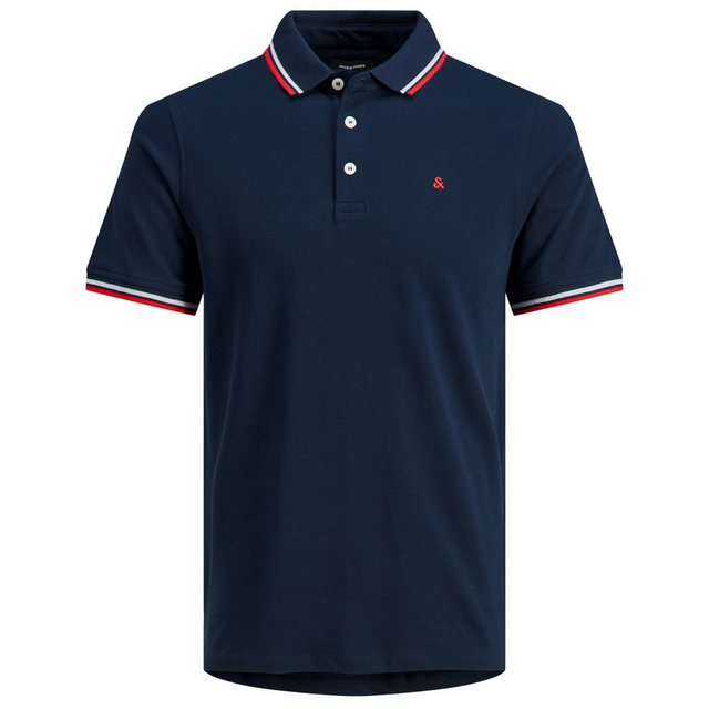 Jack & Jones Poloshirt Große Größen Poloshirt JJEPAULOS navy Jack&Jones günstig online kaufen