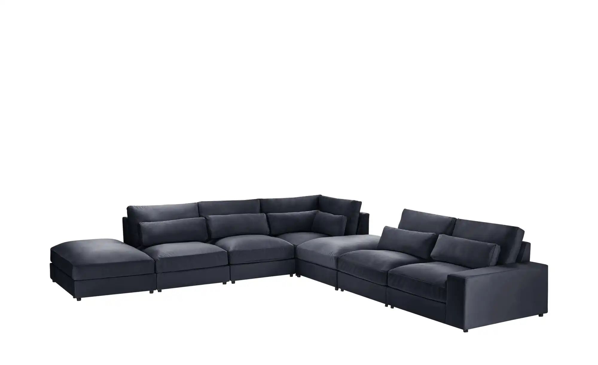 Ecksofa  Branna ¦ grau ¦ Maße (cm): B: 412 H: 88 T: 386 Polstermöbel > Sofa günstig online kaufen