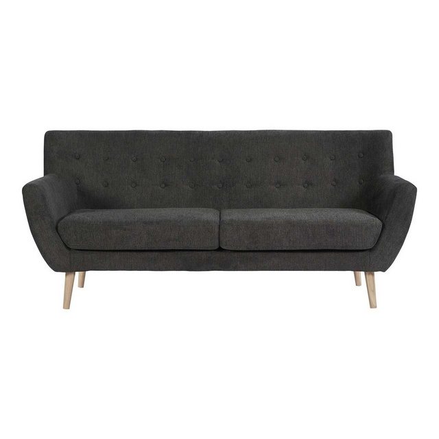 ebuy24 Sofa Monte Sofa 3 Personen dunkelgrau. günstig online kaufen