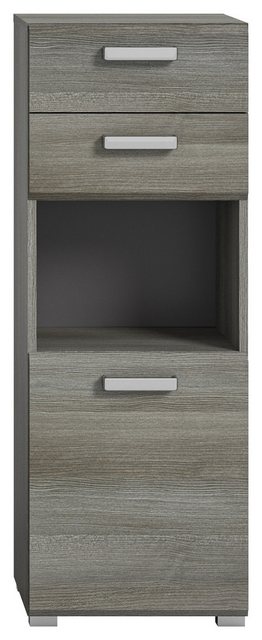 furnling Unterschrank Sina 1 offenes Fach, 1 Tür, 2 Schubladen, Badschrank, günstig online kaufen