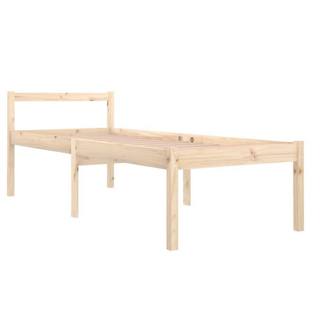 furnicato Bett Seniorenbett 75x190 cm Massivholz Kiefer (1-tlg) günstig online kaufen