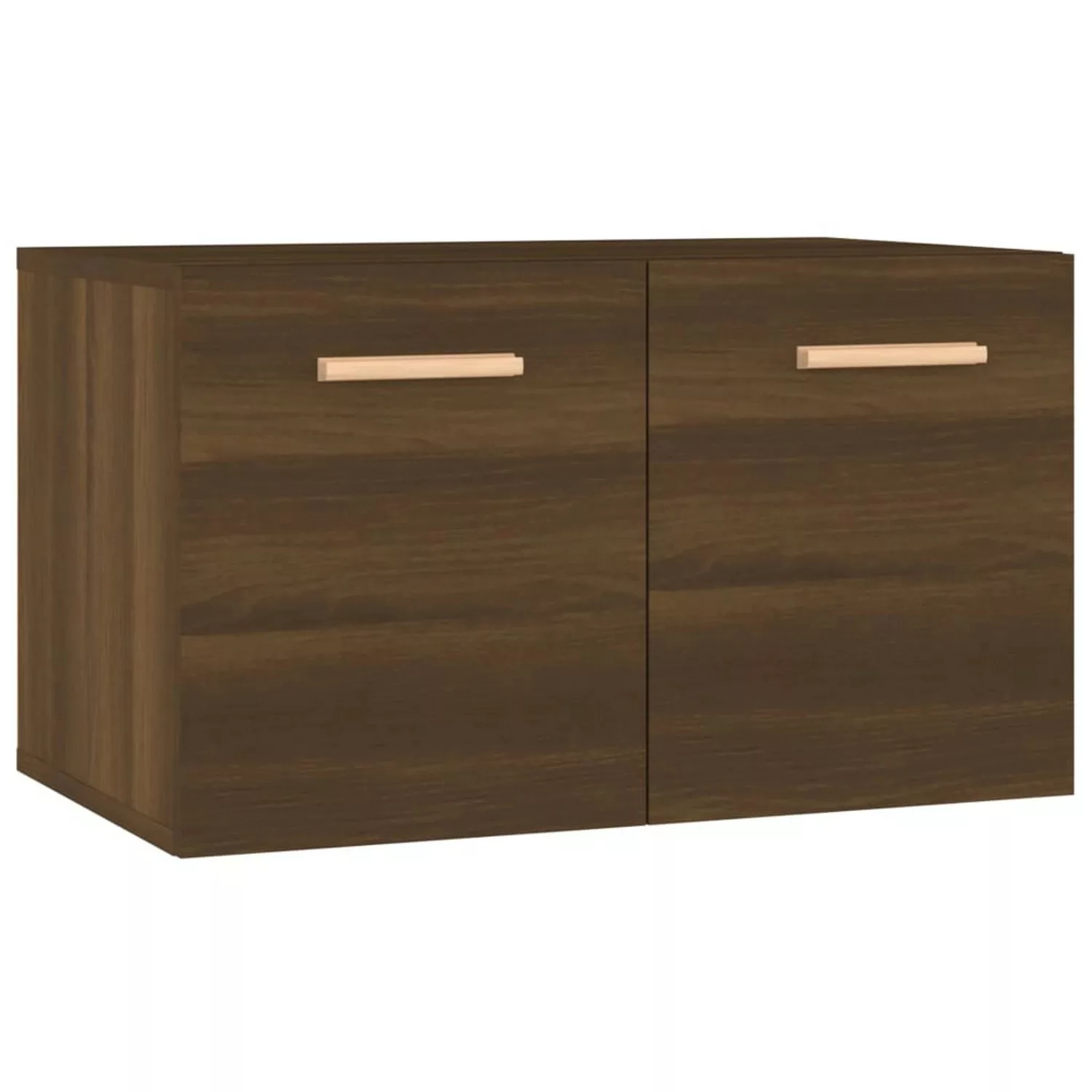 vidaXL Hängeschrank Wandschrank Braun Eichen-Optik 60x36,5x35cm Holzwerksto günstig online kaufen