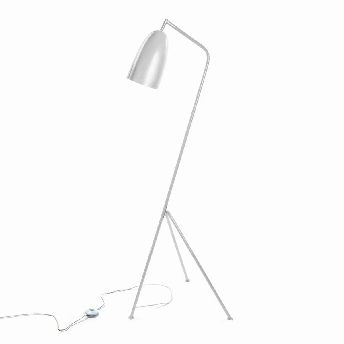 Stehlampe Versa Weiß Metall (50 X 148 X 57 Cm) günstig online kaufen