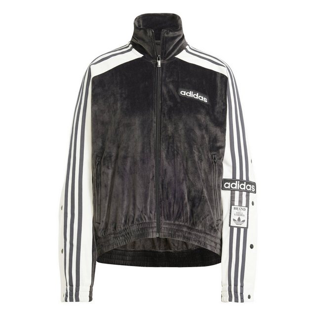 adidas Originals Sweatshirt Damen Sweatjacke aus Velours (1-tlg) günstig online kaufen