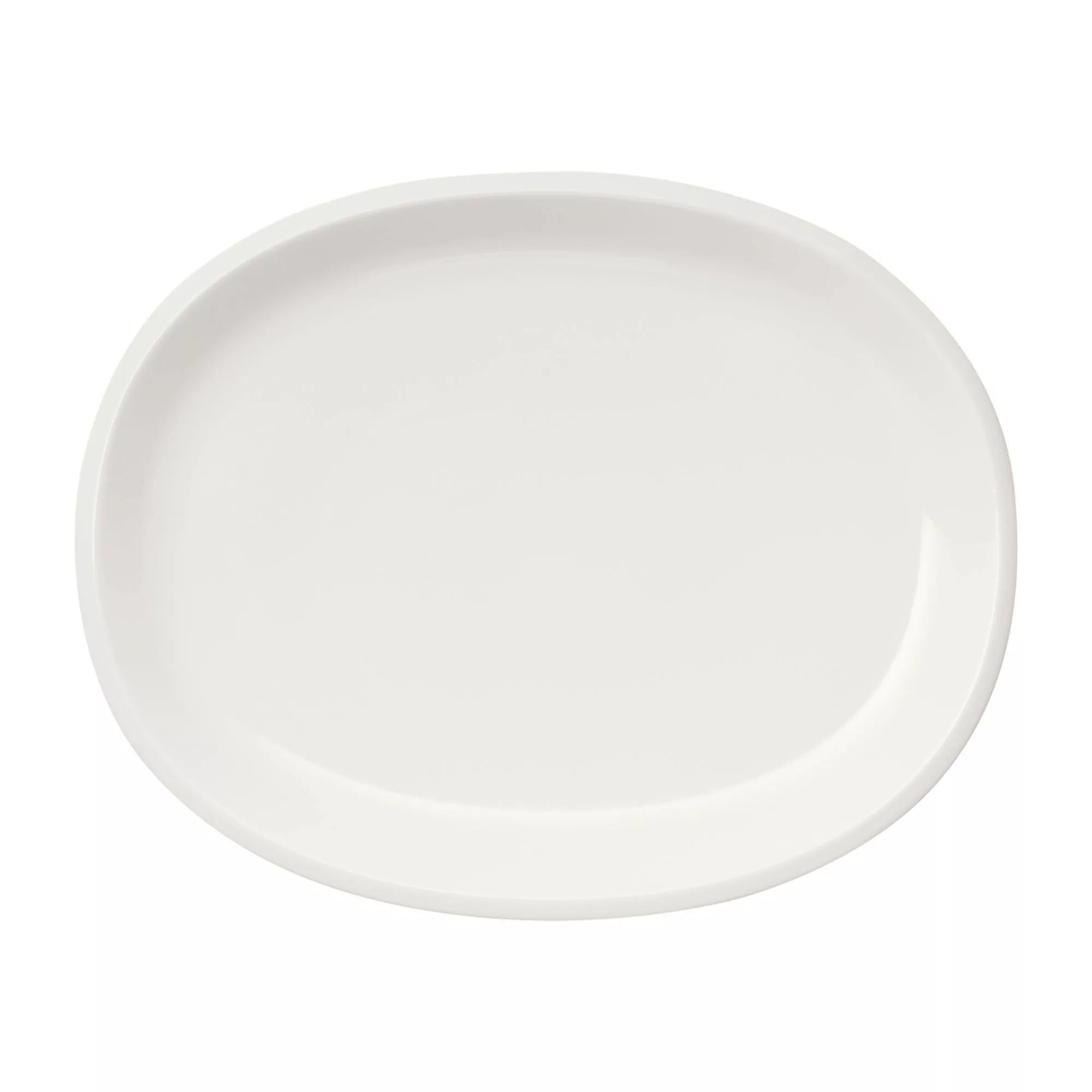 iittala - Raami Servierplatte oval 35cm - weiß/LxBxH 35x28x2,6cm günstig online kaufen